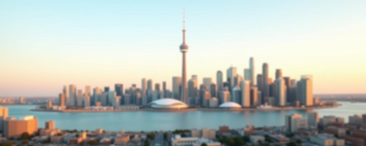 Vue panoramique de Toronto