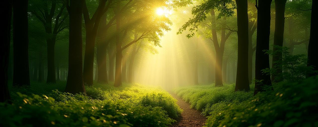 Forêt symbolisant la durabilité